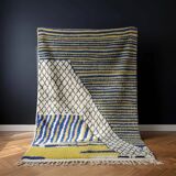 Large Berber wool rug 3x2 m