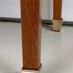 Table end of sofa in solid blond oak – 1950