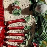 Decorative earthenware dish by J. Caldas da Rainha