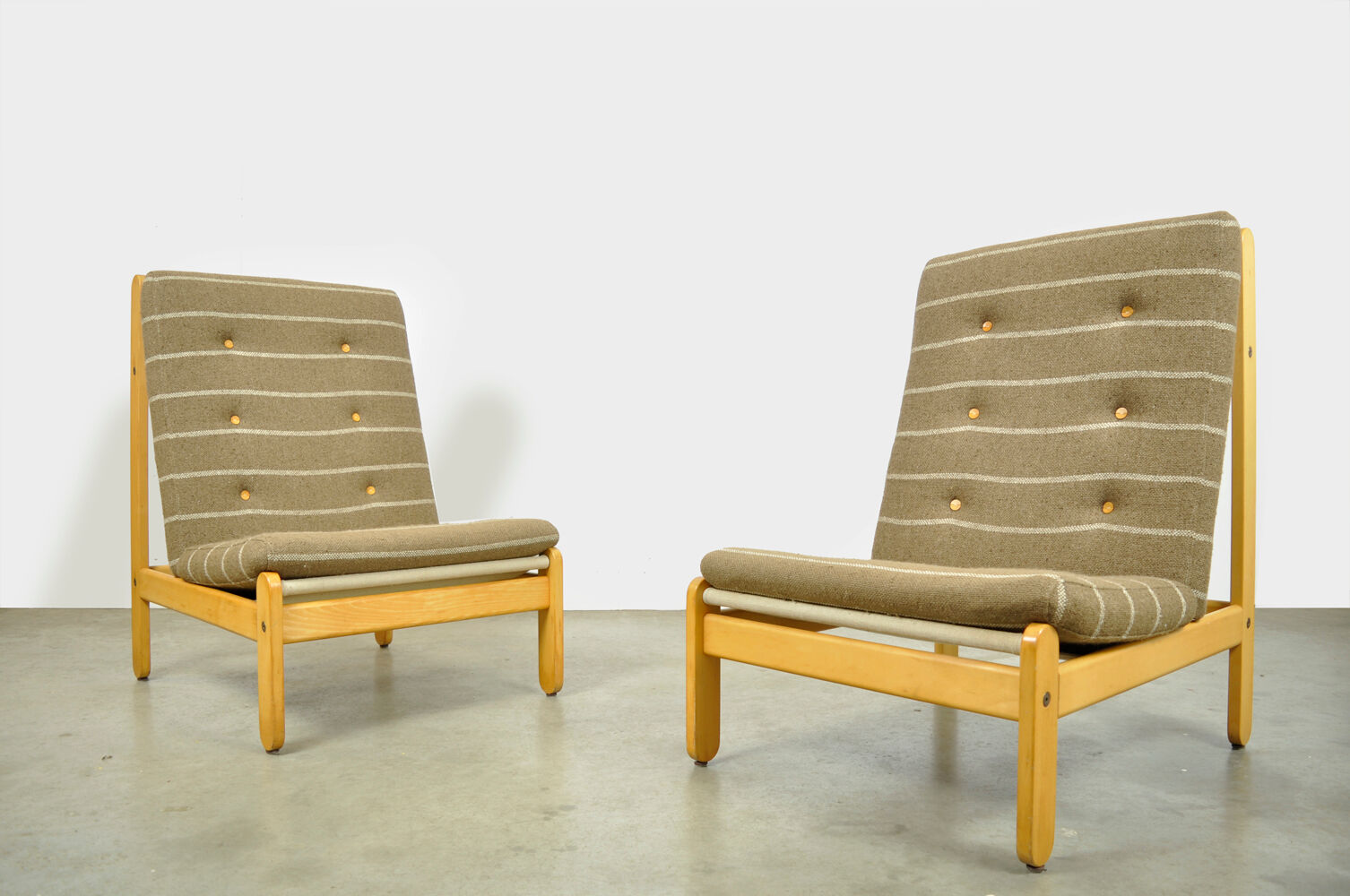 Armchairs by Bernt Petersen for Schiang Furniture, Denmark 1960s