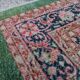 Vintage Turkish Oushak rug 210x342 cm