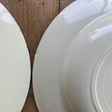 set of 4 Digoin soup plates, Mary Lou model