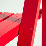 Beech foldable chair