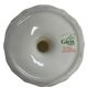 Candle holder in Gien, birds of paradise decor