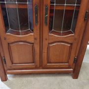 Furniture with shelves and glass doors