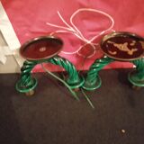 CANDLESTICK PAIR Twisted