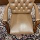 English Chesterfield Office Chair Brown