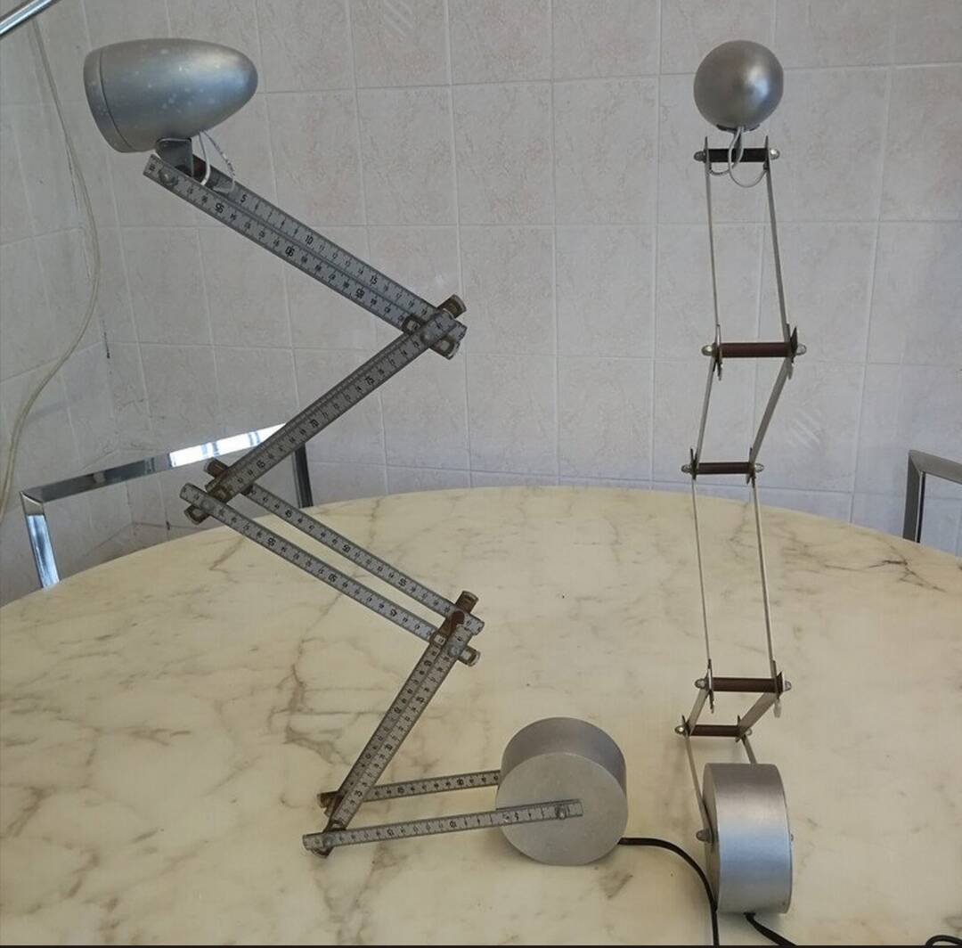 2 vintage AHA Demeter lamps from the 80s