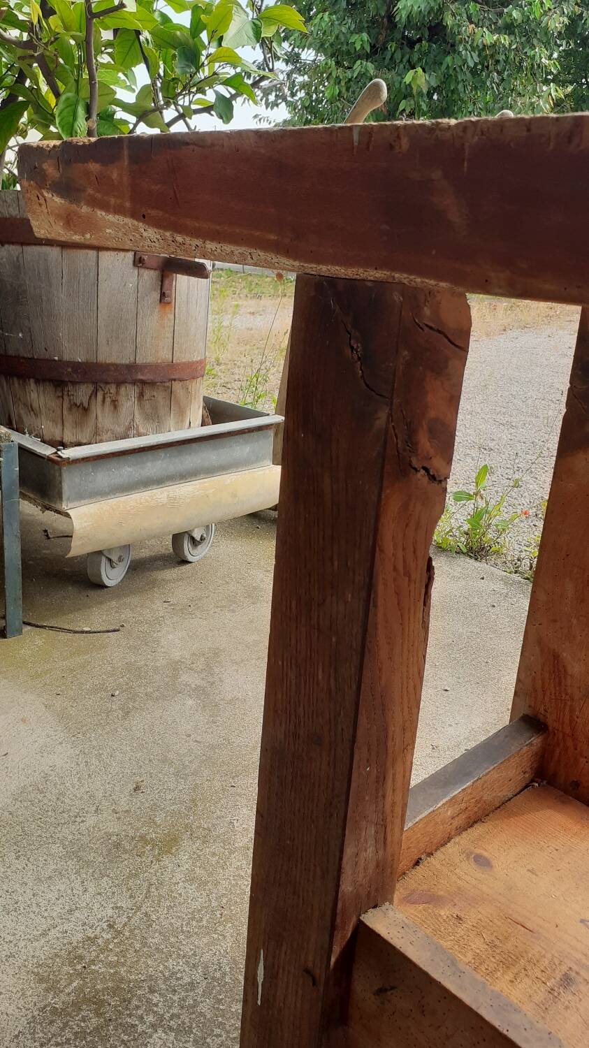 Établi menuisier en bois