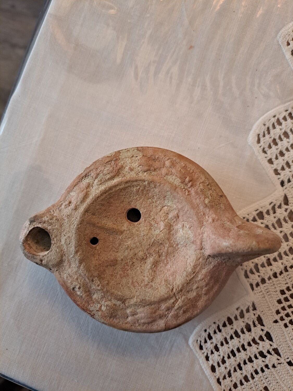 Roman oil lamp