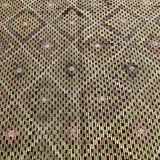 6x9 Yellow Brown Vintage Kilim Rug 199x264Cm