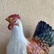 Grande porcelain poule sculpture Italy