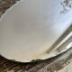 Oval beveled mirror 40 x 20.5 cm