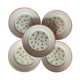 Set of 5 plates Luneville K&G