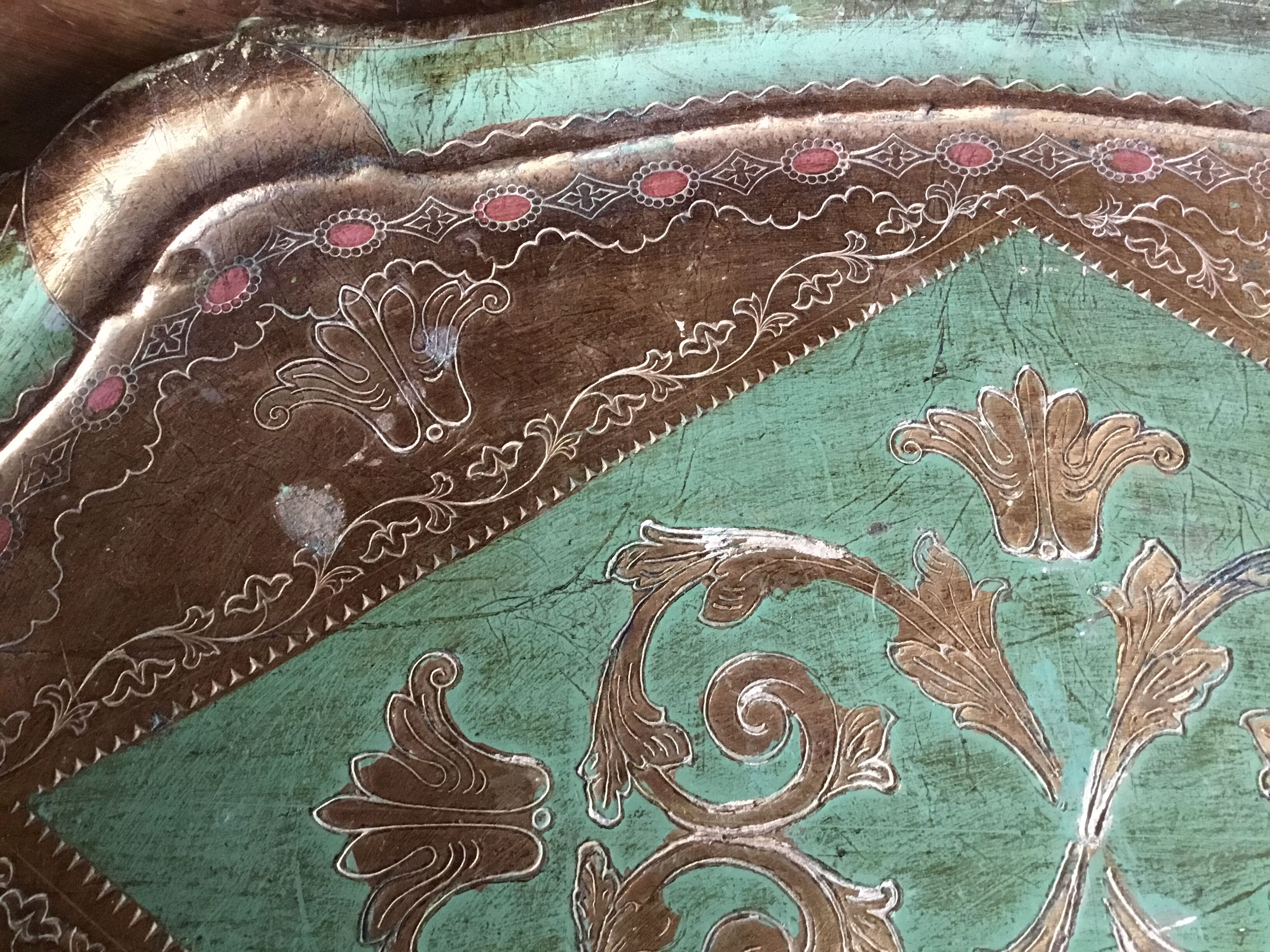 Vintage venetian tray