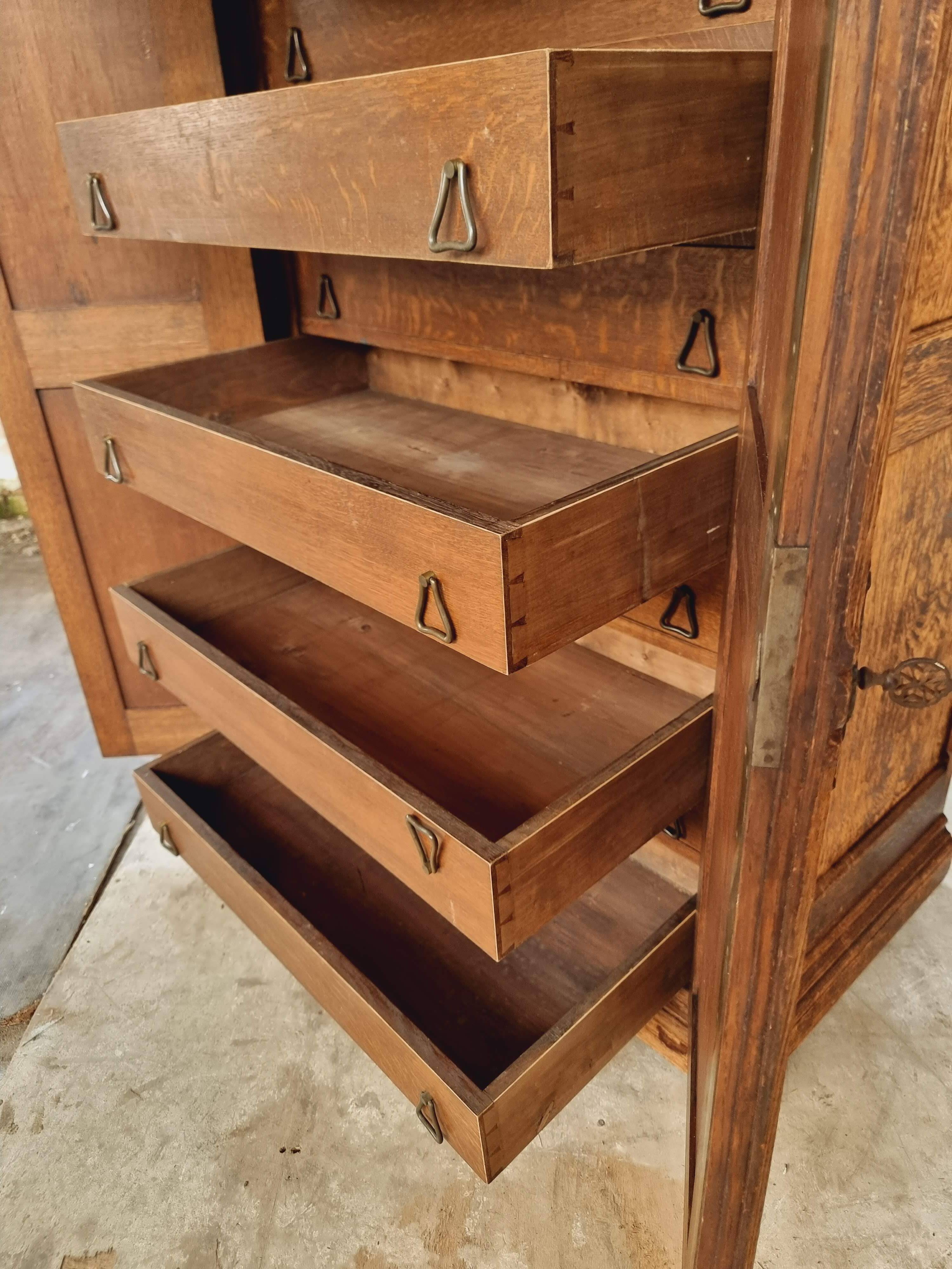 Antique cabinet drawercabinet Neo Gothic