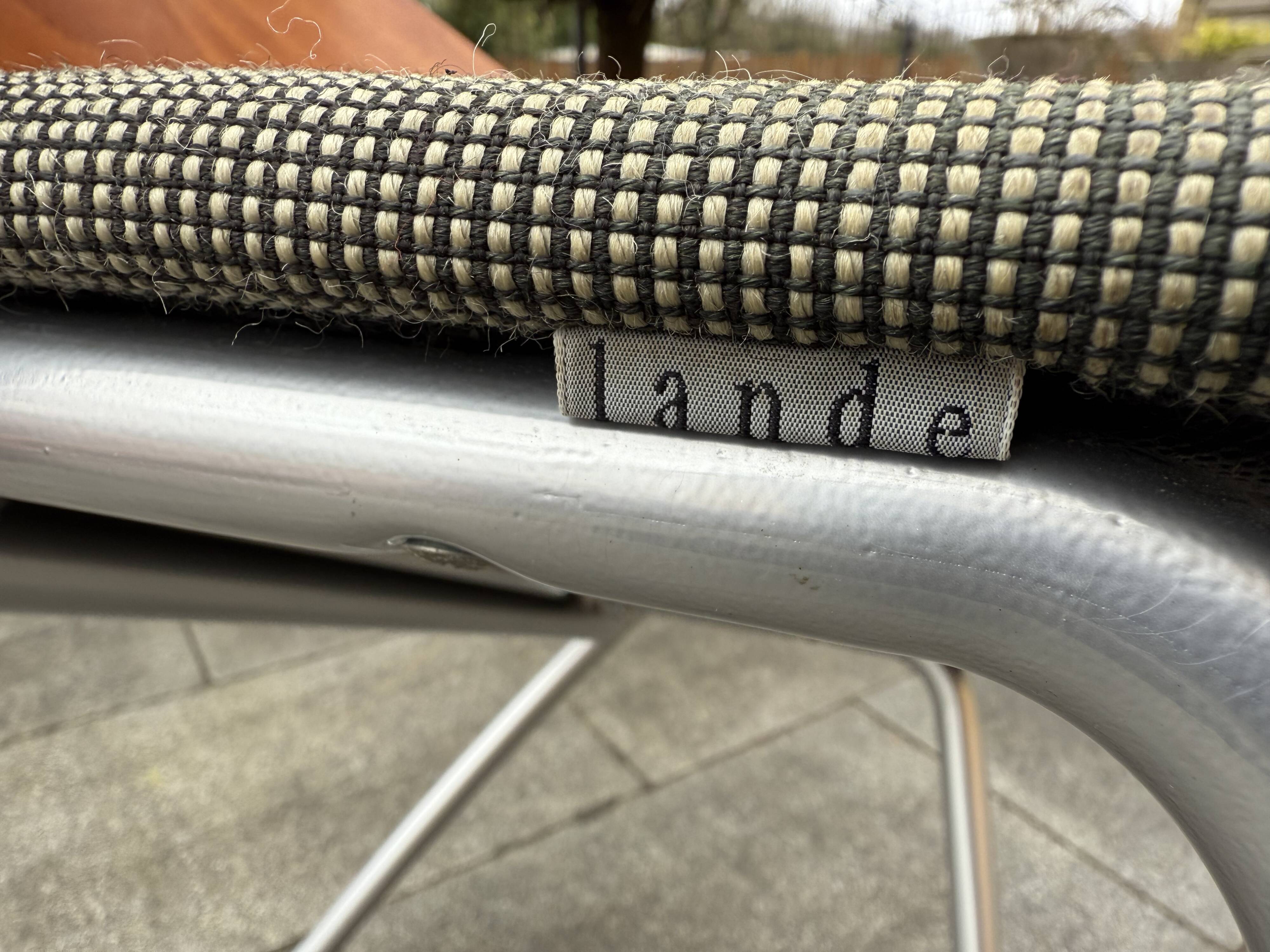 Set of 6 Dutch Lande chairs from the 80s