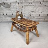 Rattan coffee table