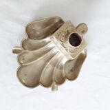 Old shell shape candle holder