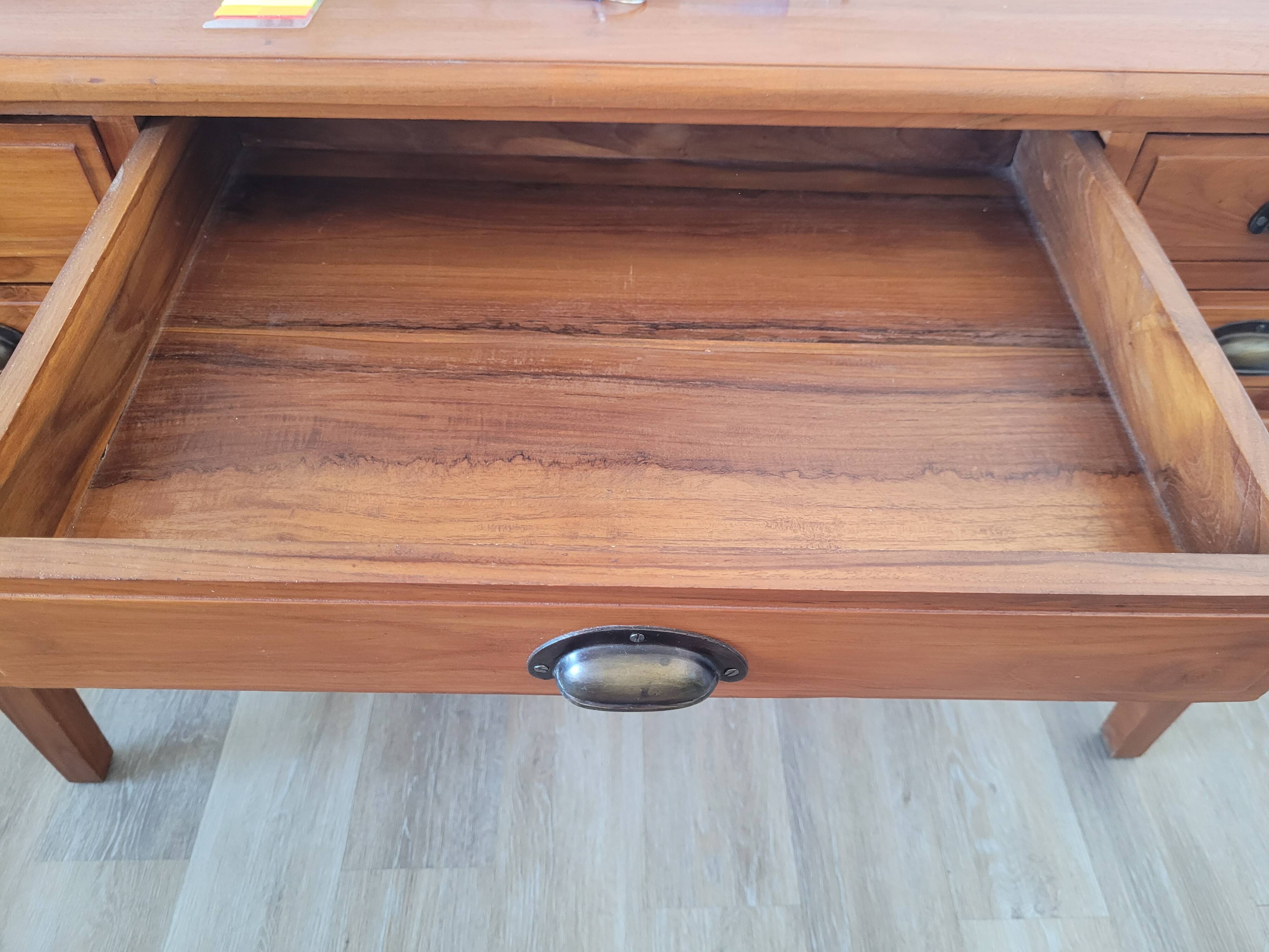 Indonesian teak desk