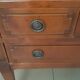 Sloping secretary, Louis XVI style donkey back desk, very good 20th century copy