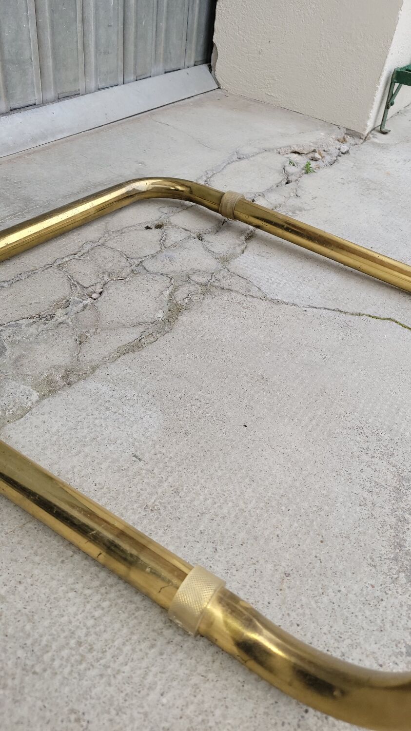Marcel Breuer chair in cane model B32 vintage gold color