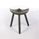 Vintage 1950s tripod stool by Mogens Lassen.