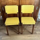 Set of 2 Jens Risom chairs for Knoll
