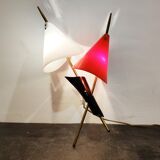 Mid century italian coloured wall light, 1950s