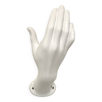 Hand ceramic wall lamp 1980