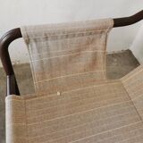 Tubular metal bench from the 80s