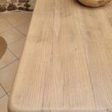 Table de ferme en chêne