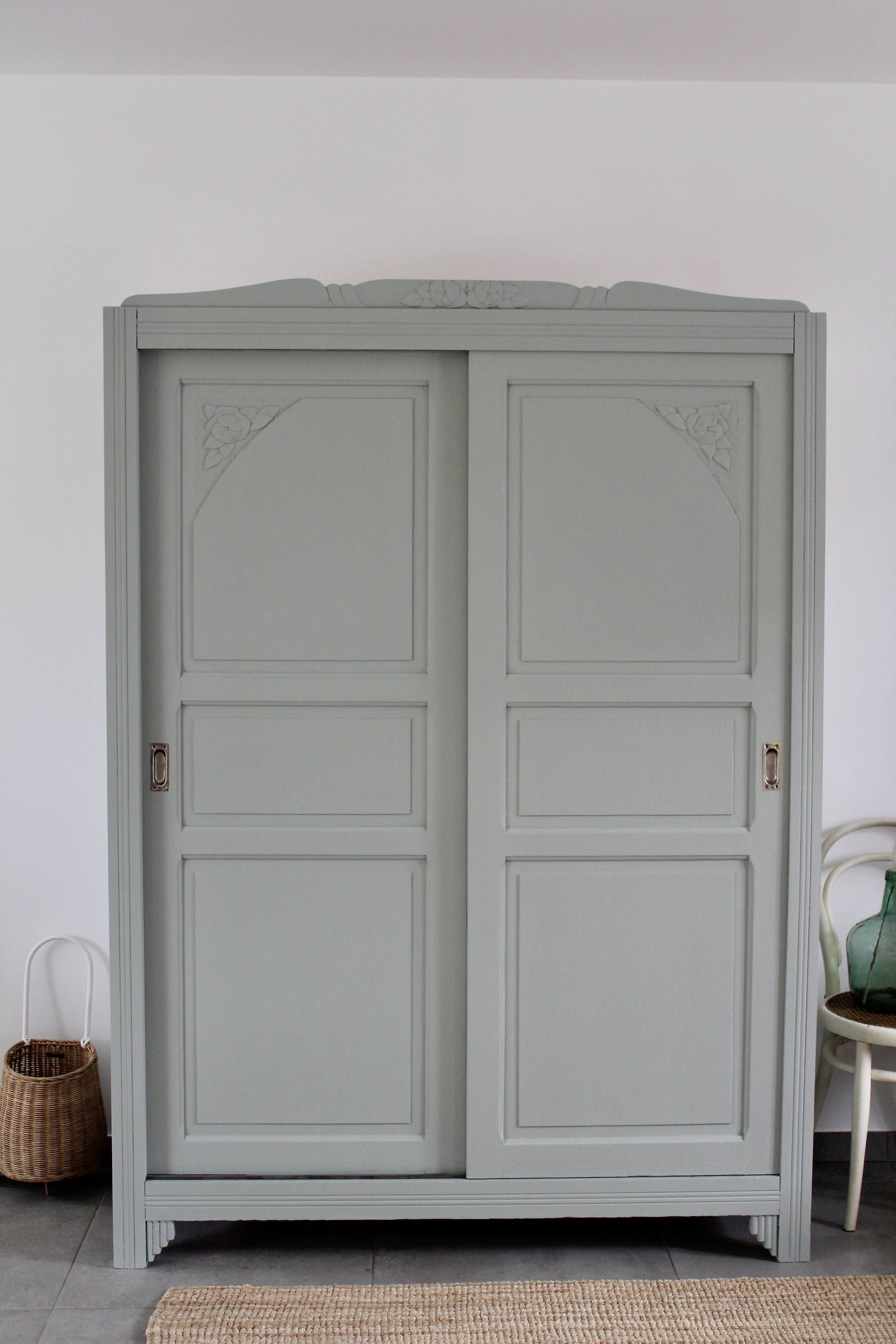 Art deco wardrobe