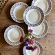 Set of 6 antique deep plates - Robinson de Badonvillier