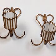 Appliques rotin Louis Sognot
