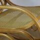 Rocking chair on runners, light beech wood, 1970s - very good condition