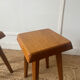 Elm stool S01 Pierre Chapo