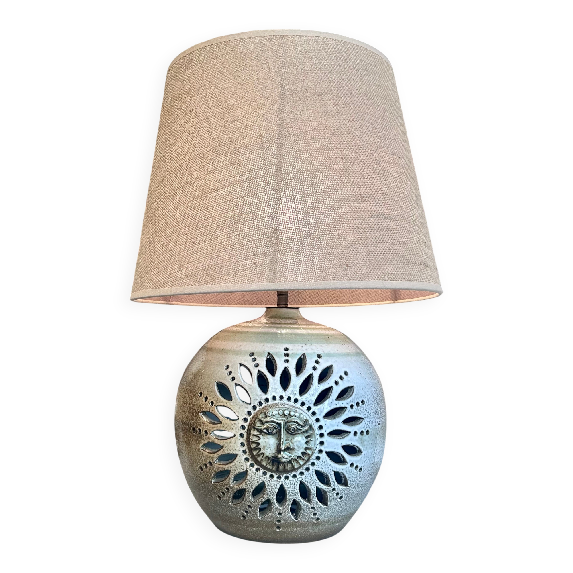 "Sun" lamp by Pierre Pissareff