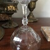 Crystal champagne glasses