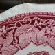 Lot de 4 assiettes à dessert anciennes en porcelaine anglaise "Mason's"