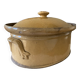 Antique glazed earthenware terrine