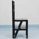 Black Metamorphic Library Steps Folding Ladder Chair, Germany, 1970s