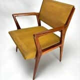 Set of Mid-Century Armchairs in the style of Gio Ponti, Italy, 1950s