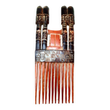 Peigne de décoration en bois massif du Ghana