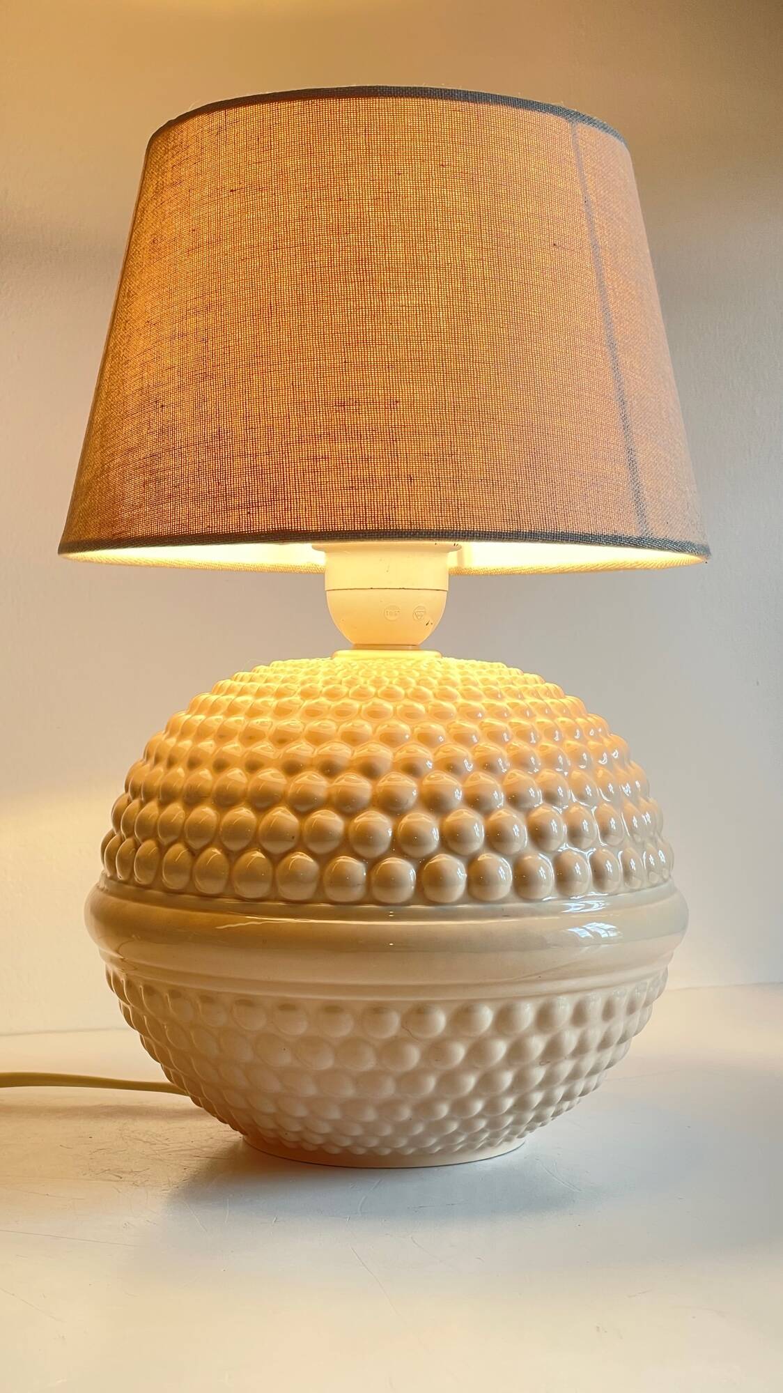 Vintage ceramic lamp