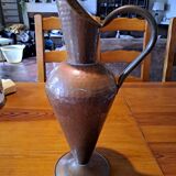 Copper jug and handle