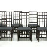 Chaises en rotin, 1970