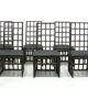 Chaises en rotin, 1970