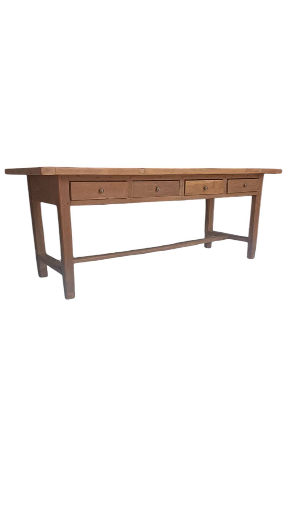 Table de ferme en chêne - Rénovée