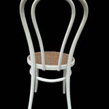 1920s caned bistro chairs